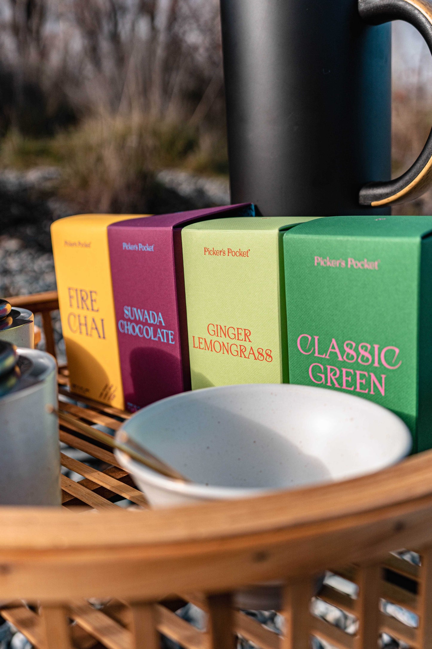 Picker's Pocket Tea Station